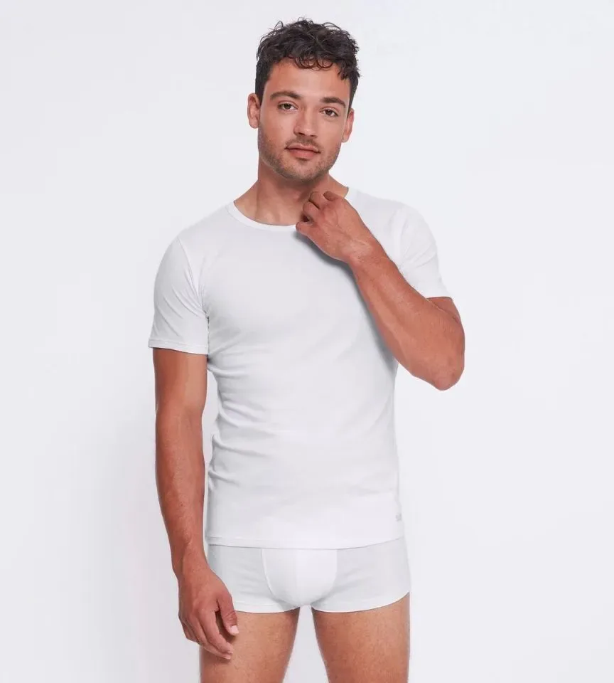 Sloggi Men GO ABC 2.0 O-Neck 2P – 10217962 – White