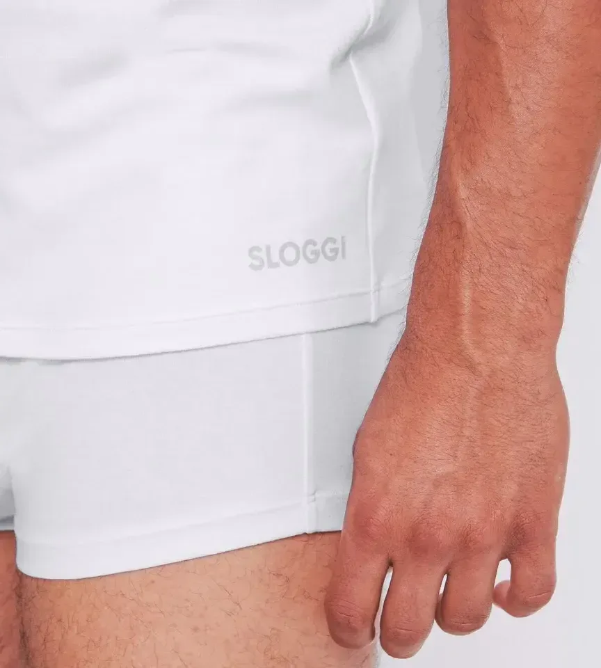 Sloggi Men GO ABC 2.0 O-Neck 2P – 10217962 – White