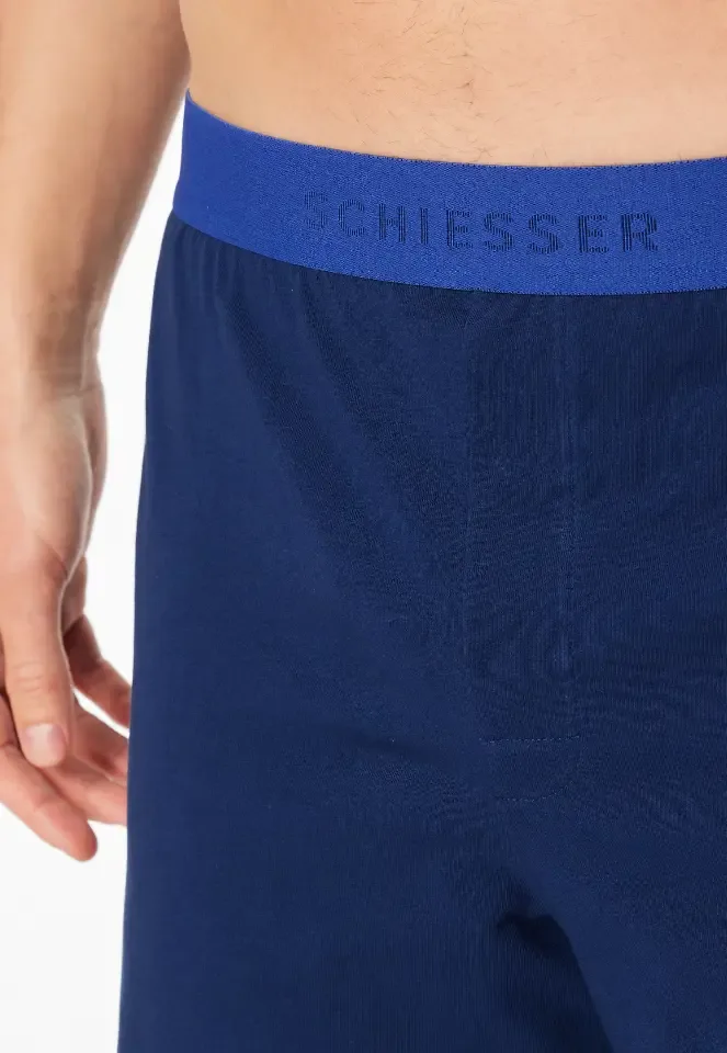 Schiesser – 95/5 Collectie – Pyjama – 183585 – Royal Blauw