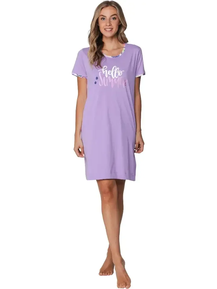 Pastunette – Waterflower – 111261-600-3 – Nachtkleed – Light Purple