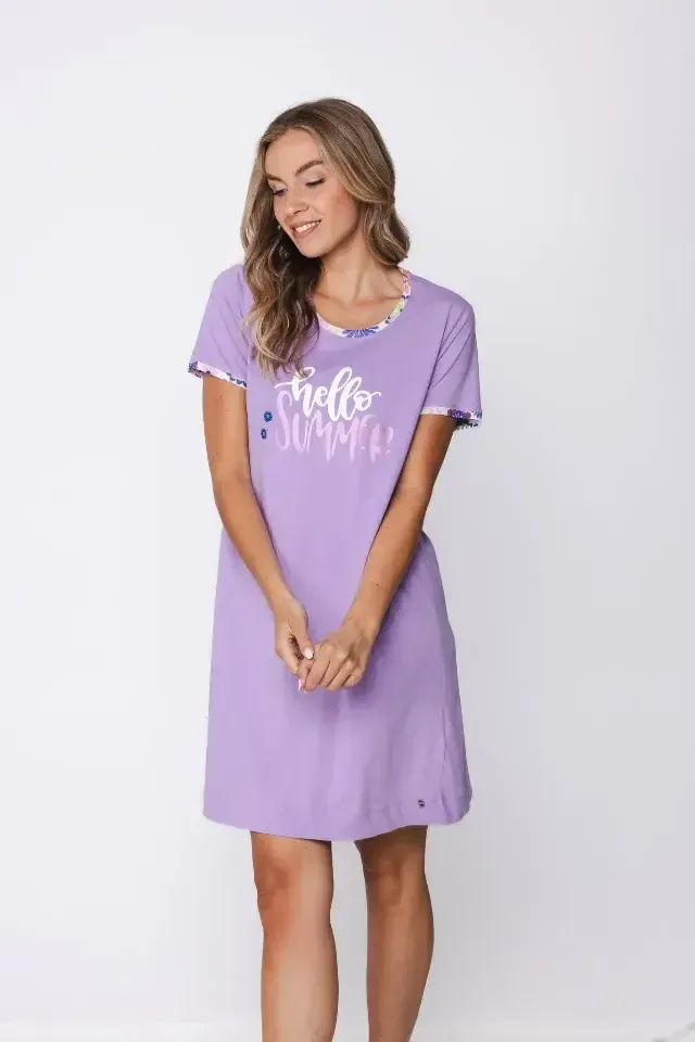 Pastunette – Waterflower – 111261-600-3 – Nachtkleed – Light Purple