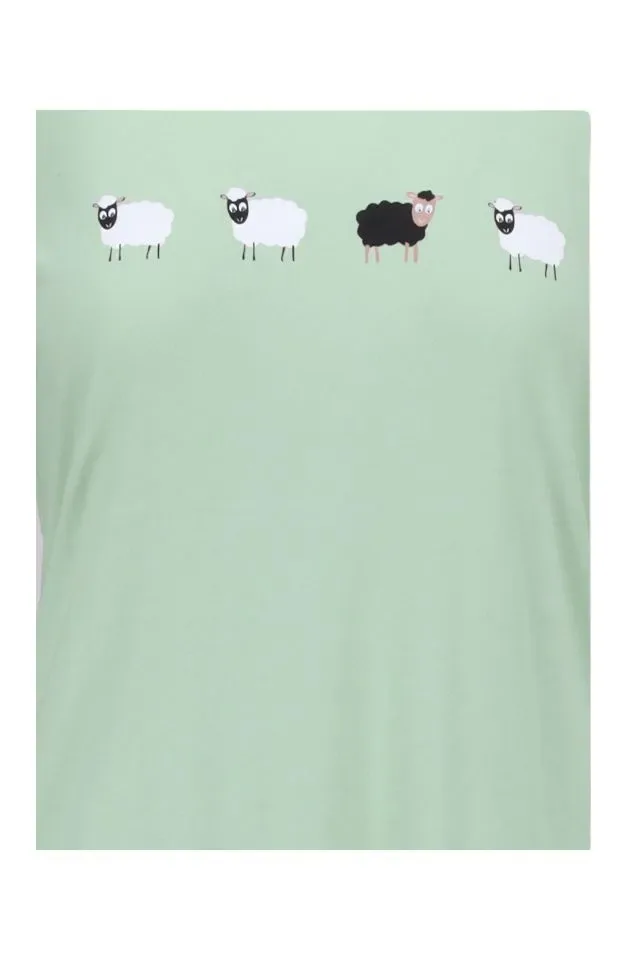 Ringella – Sheep Parade – Nachtkleed – 6511027 – Jade