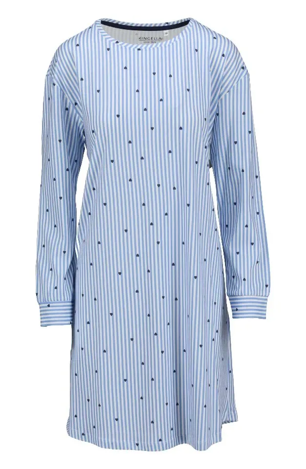 Ringella – Blue Hearts  – Nachtkleed – 6511013 – Air Blue