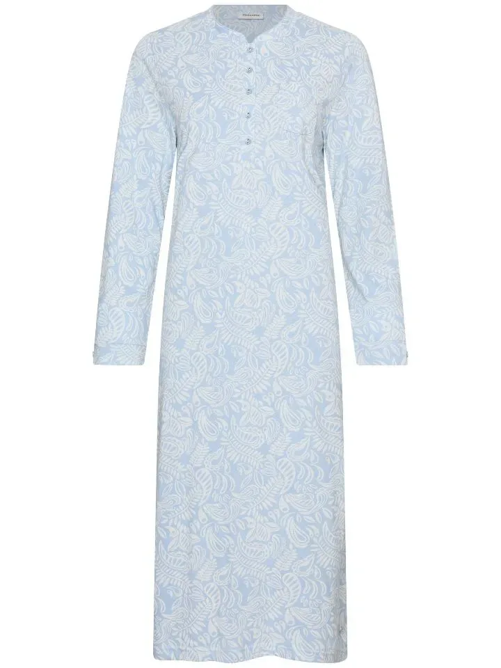 Pastunette – Soft Paisley - Nachtkleed – 111262-170-1 – Blue