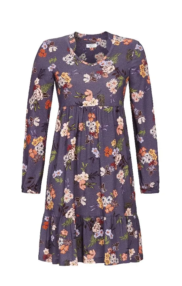 Ringella – Flower Power – Nachtkleed – 4561023 - Lilac