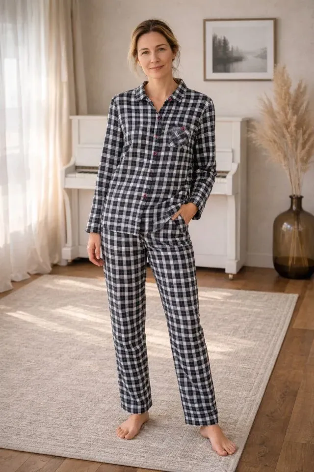 Ringella – Winter Comfort – Pyjama – 6517205 - Black