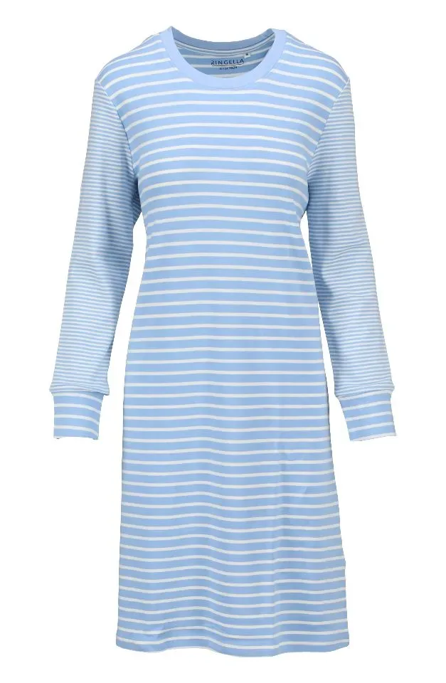 Ringella – Stylish stripes – Nachtkleed – 6511026 – Fjord