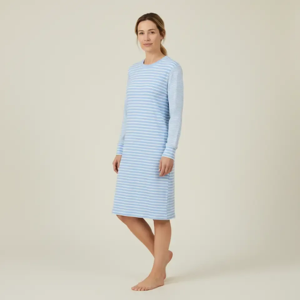 Ringella – Stylish stripes – Nachtkleed – 6511026 – Fjord
