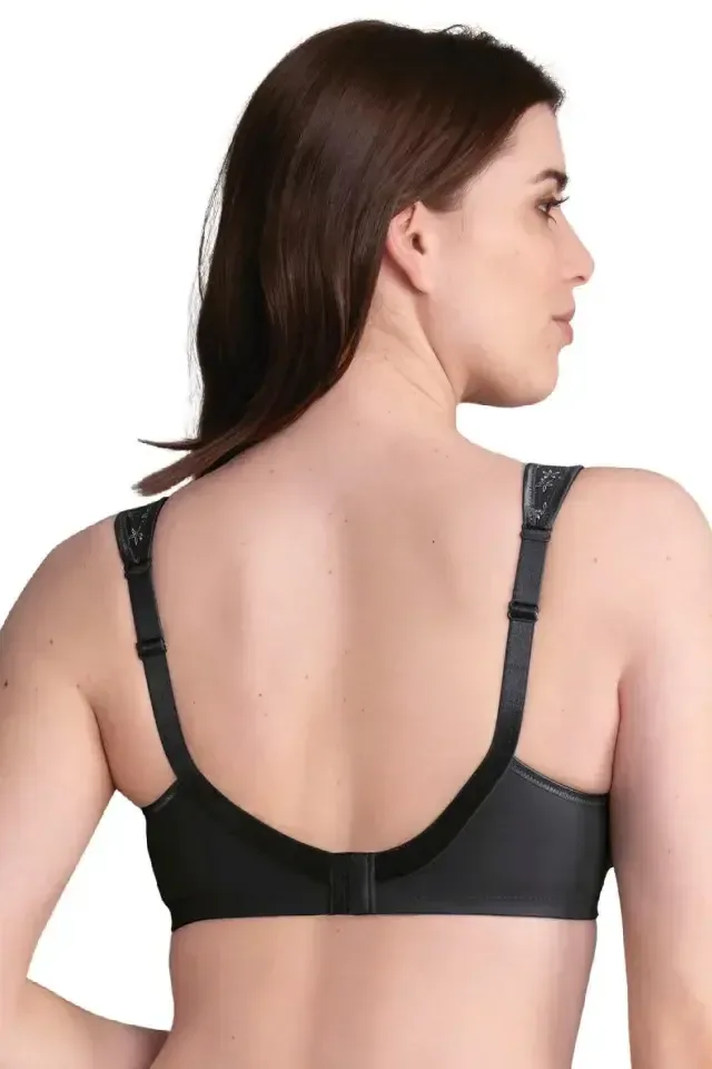 Anita – Clara Art – BH zonder Beugel - 5873  – Black Anthracite