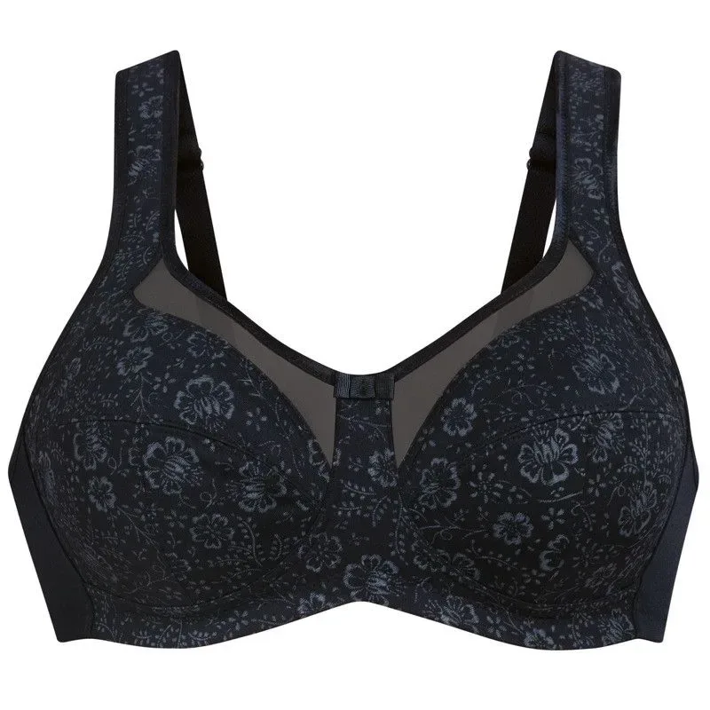 Anita – Clara Art – BH zonder Beugel - 5873  – Black Anthracite
