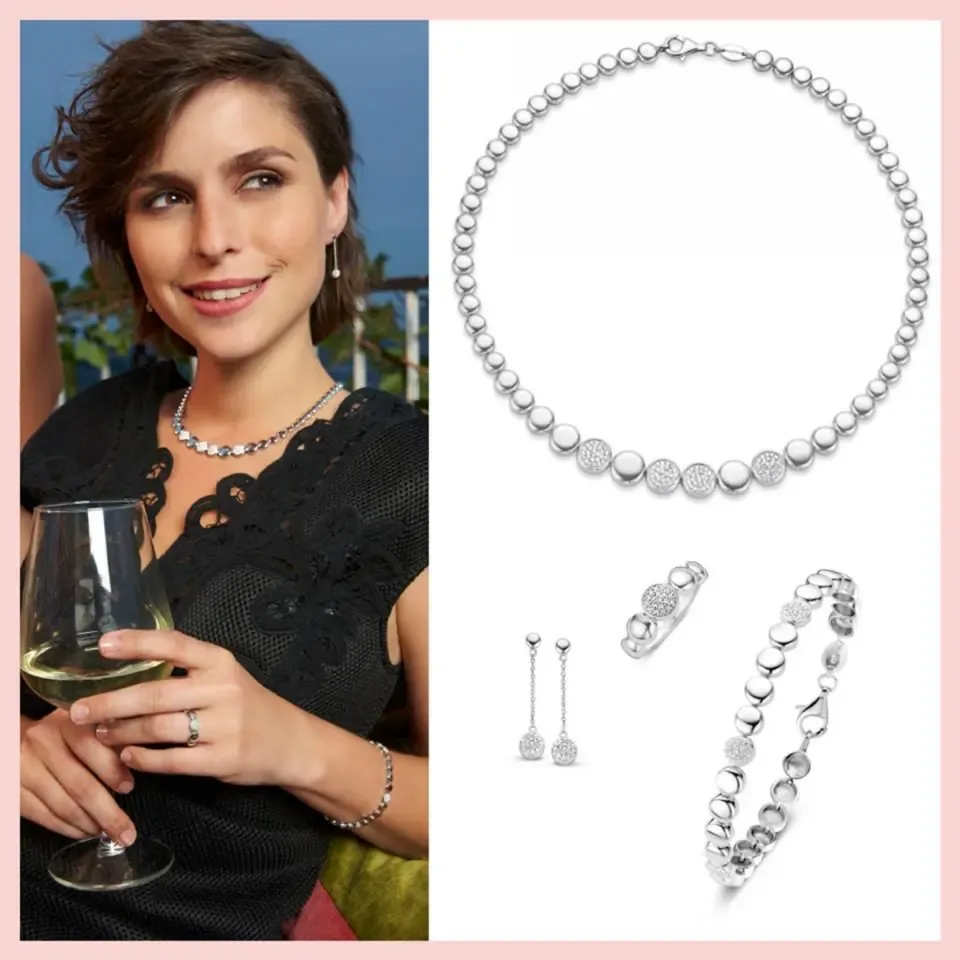 Zilveren Ketting Nona 93635