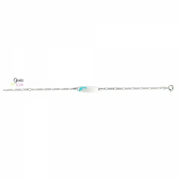 Gento Jewels Kinderarmband met Naamplaatje GK57/14