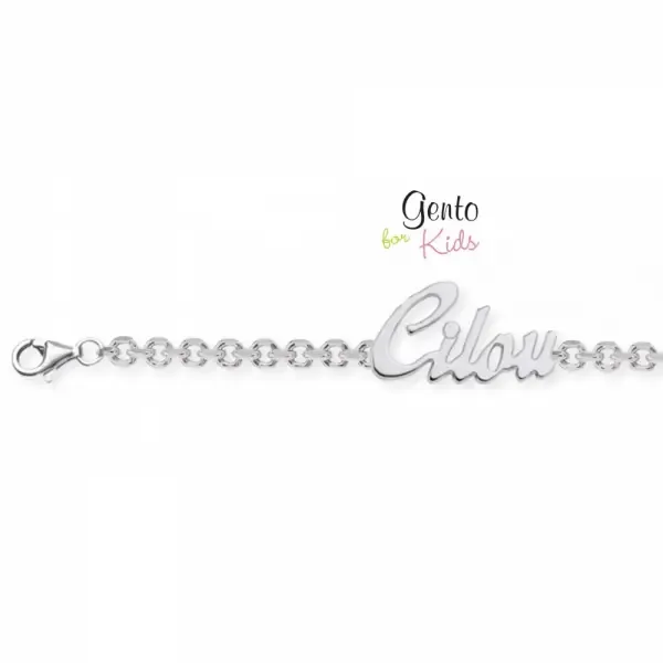 Naam Armband Gento Jewels met Eigen Naam
