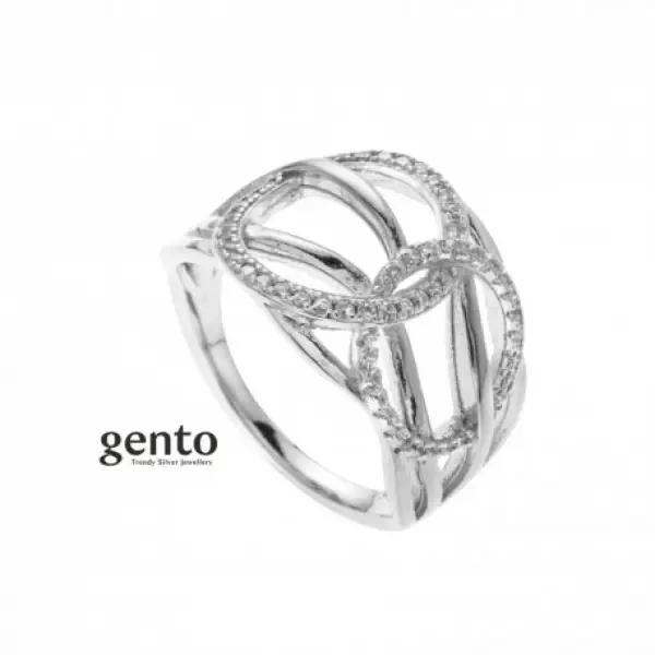 Zilveren ring Gento Jewels FB140
