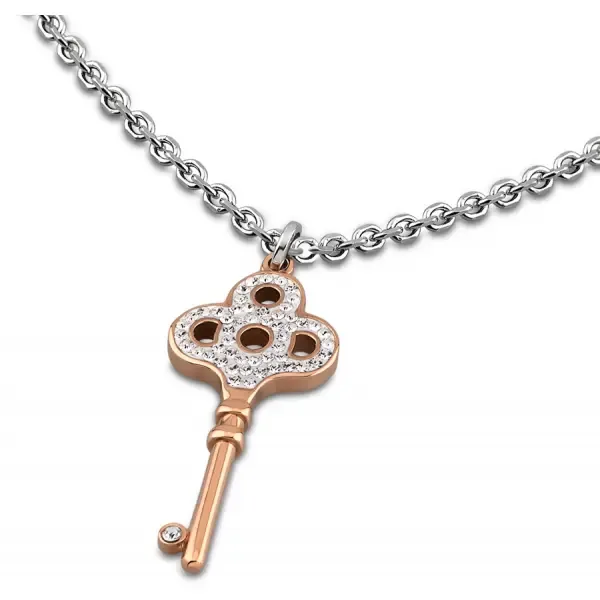 Lotus Style Stalen Ketting met Hanger LS1538/1/3