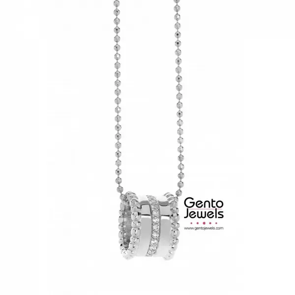 Zilveren Ketting Gento Jewels