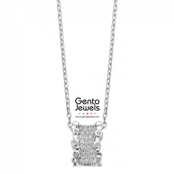 Zilveren Ketting Gento Jewels