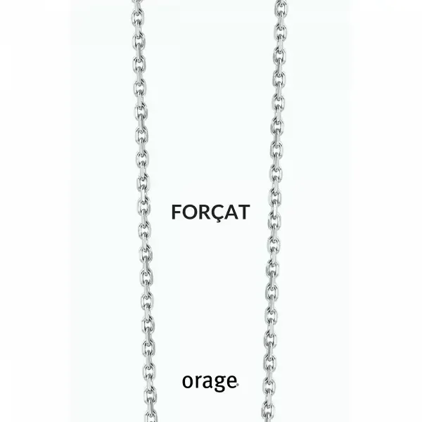 NaamKetting met Eigen Naam "Mini" en Forçat Ketting