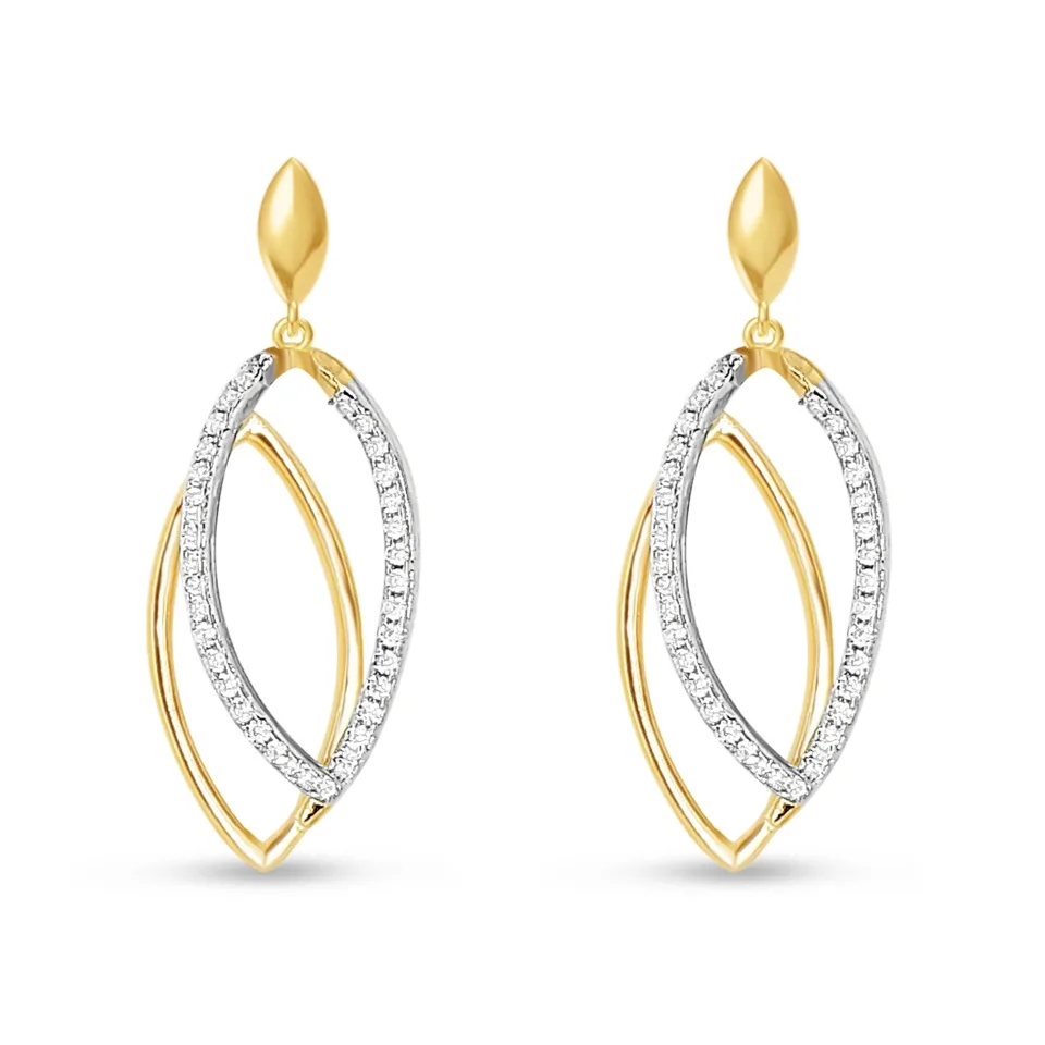 Silver Rose Oorbellen EA2142G