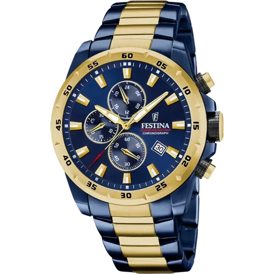Festina Herenhorloge F20564/1 Chrono Sport, 10 Atm