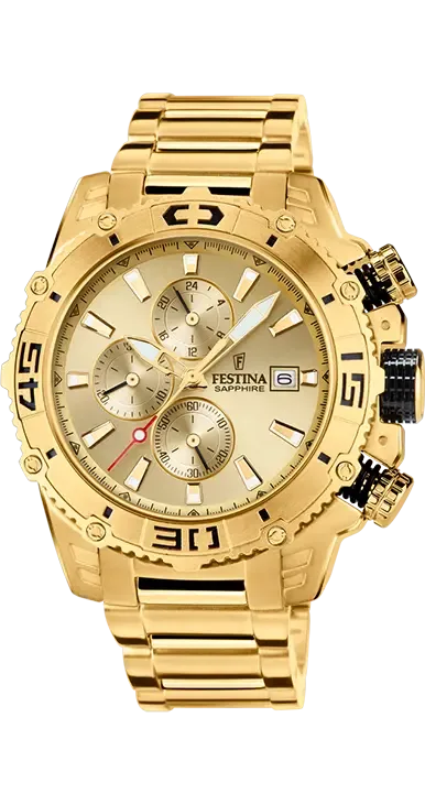 Festina Herenhorloge F20492/1 Prestige met saffierglas,10 Atm