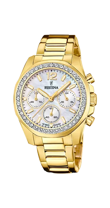 Festina Dameshorloge F20609/1 Boyfriend Rainbow nacre