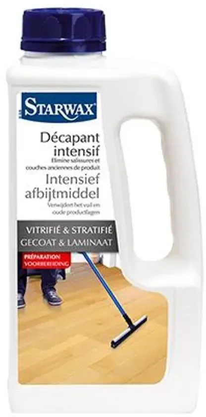 Starwax Intensief aftbijtmiddel gecoat & laminaat - Décapant intensif vitrifié & stratifié