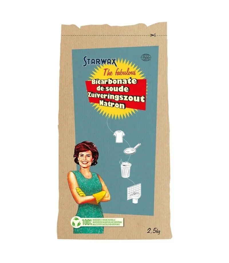 Starwax zuiveringszout 2,5 kg fabulous bicarbonate de soude