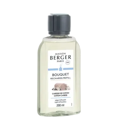 Lampe Berger navulling geurverspreider cube Caresse de Coton 200 ml