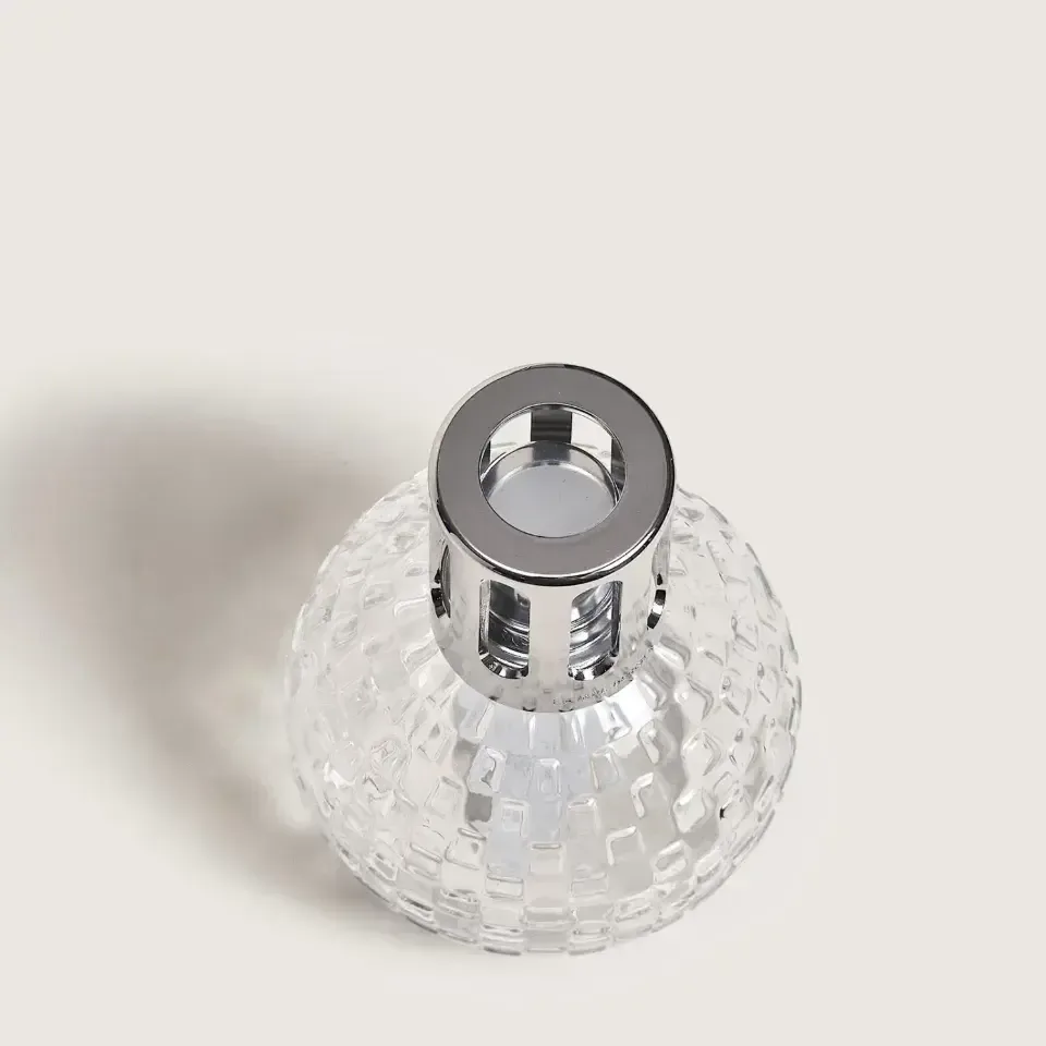 set Lampe Berger Disco tranparant + 250 ml  Liliflora