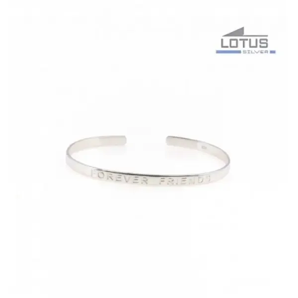 Lotus Silver Armband Dames lp1634_2:1