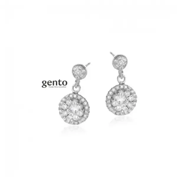Zilveren Oorbellen Gento Jewels FB88