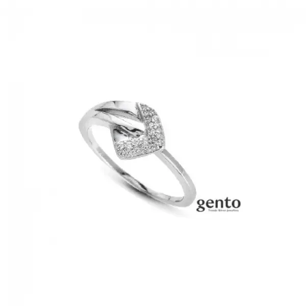 Zilveren Oorbellen Gento Jewels FB71