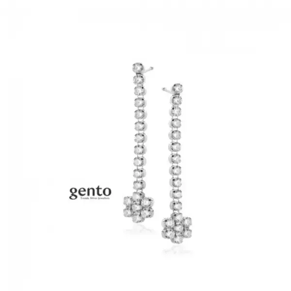 Zilveren Oorbellen Gento Jewels FB42