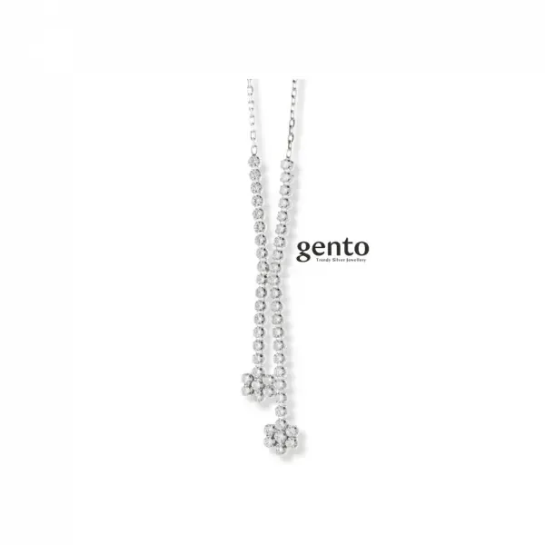 Zilveren Oorbellen Gento Jewels FB42