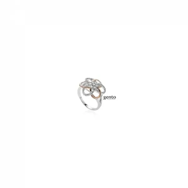 Zilveren ringen Gento Jewels FB45/56