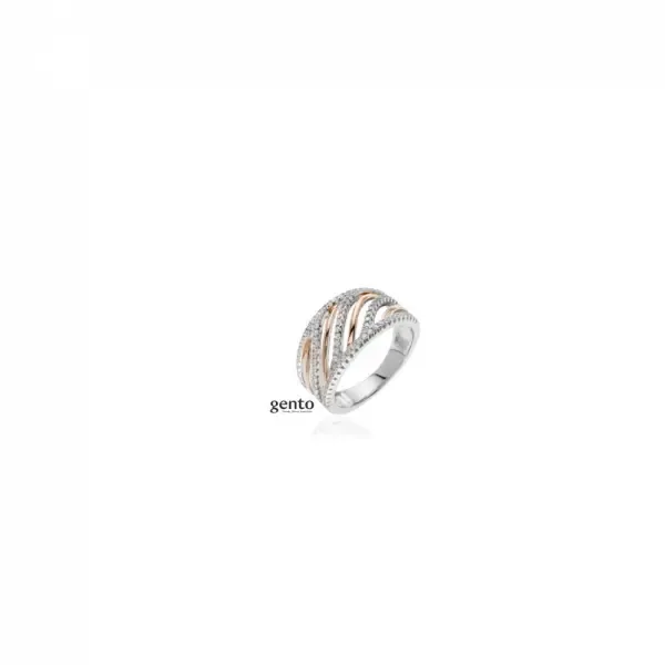 Zilveren ringen Gento Jewels FB26/54