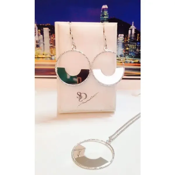 SSD jewels set oorhangers en ketting SSD/SIE1603933-SIN1603917
