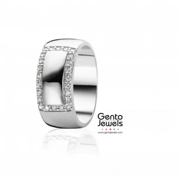Zilveren ringen Gento Jewels FB165/54
