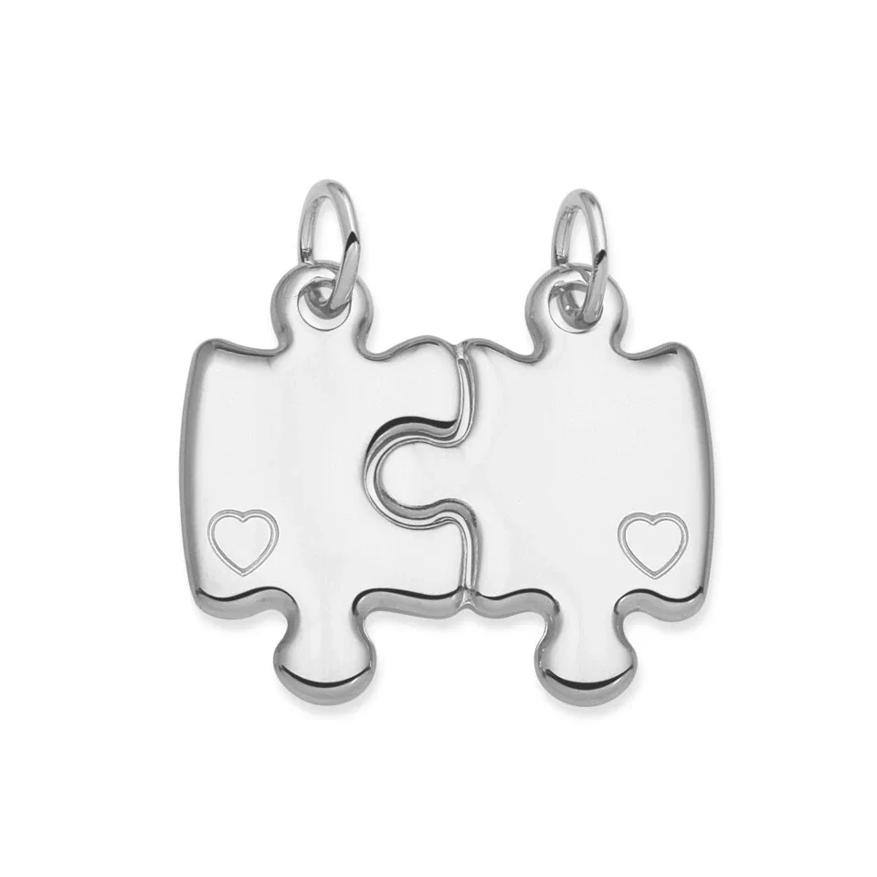 Tresor Zilveren Hangers B 219 met hartjes