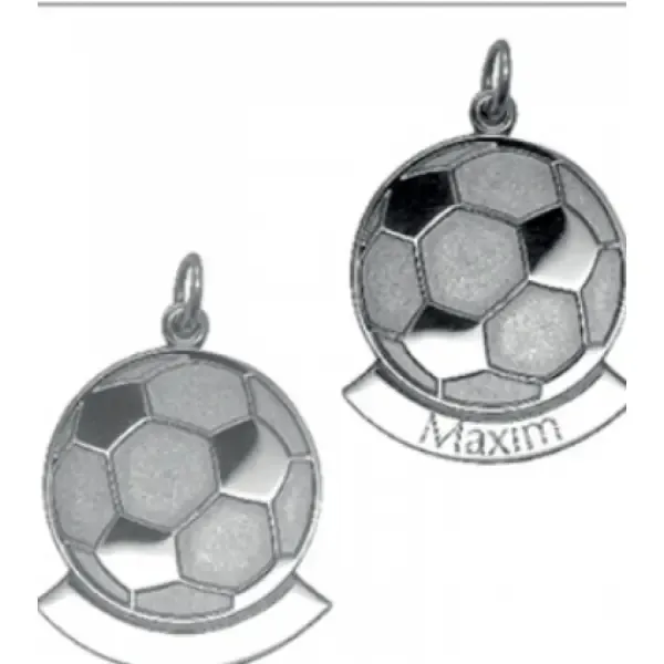 Hanger voetbal + ketting B569 + G50/50