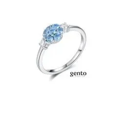Gento zilveren ring LA12