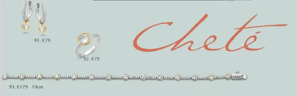 Cheté. Zilveren oorringen CL62-AP14