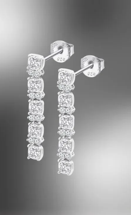 Lotus Silver Zilveren oorhangers LP3839