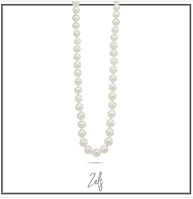 Zels ketting met Zoetwaterparels 62070AR