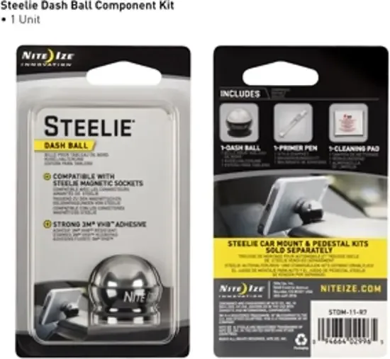 Steelie Dash Mount Ball component Stalen bal voor Magnetisch telefoon Montage Systeem STDM-11-R7