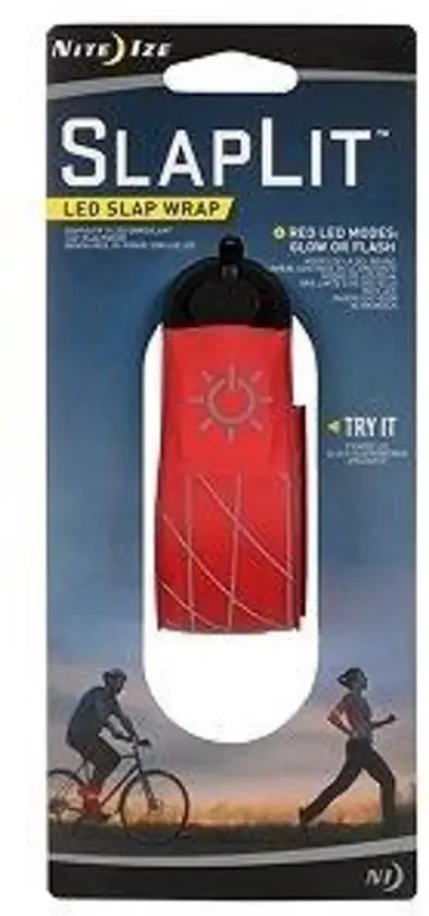 Nite Ize Slaplit Rood Slap Wrap met Led verlichting SLP2-10-R3