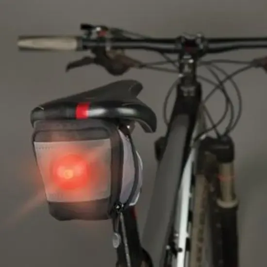 Nite Ize SaddleLite Fietstas met rode Led SDL-M1-R3