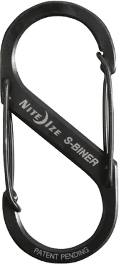 Nite Ize S-Biner Size #3 Zwart Karabijnhaak SB3-03-01