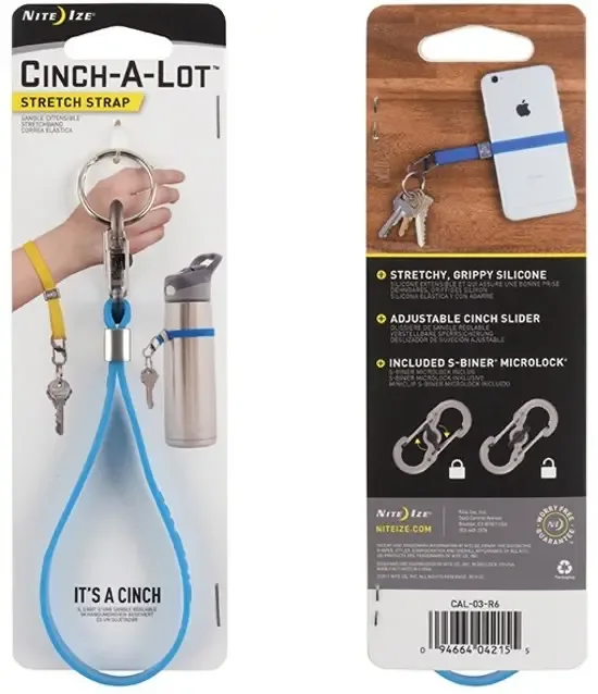 Nite Ize Cinch-A-Lot Stretchband Blauw CAL-03-R6